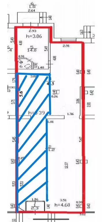 Помещение свободного назначения в Санкт-Петербург ул. Ярослава Гашека, ... - Фото 2