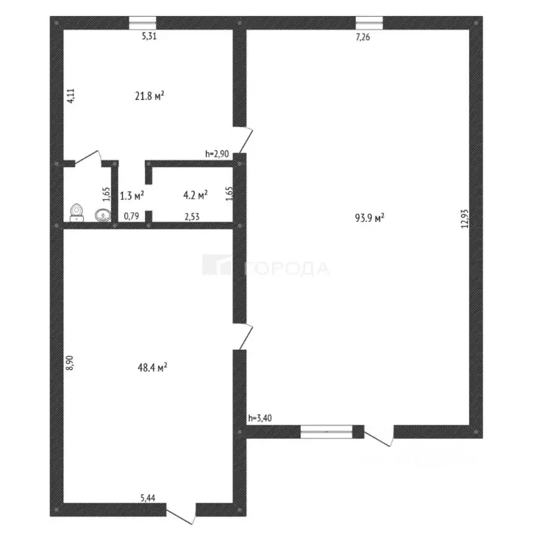 Помещение свободного назначения в Кемеровская область, Прокопьевск ... - Фото 2