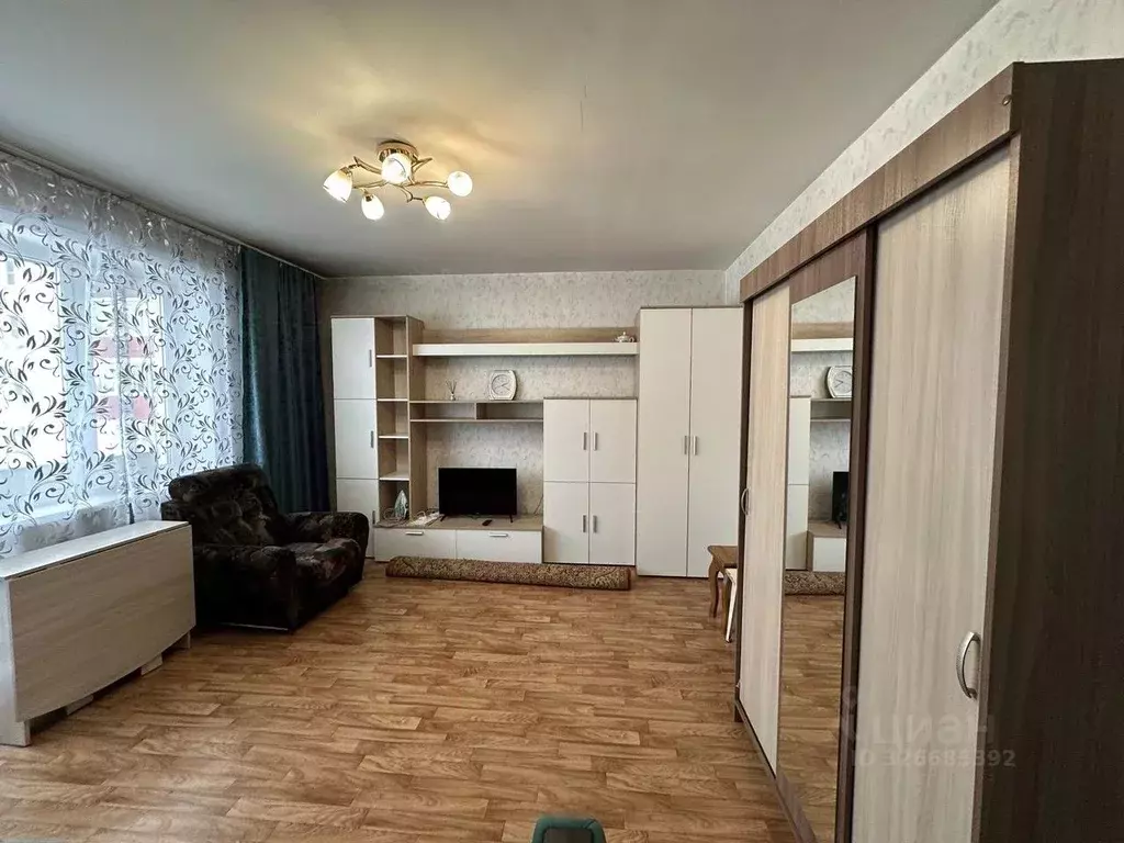 1-к кв. Кемеровская область, Новокузнецк Новобайдаевский мкр, ул. ... - Фото 1