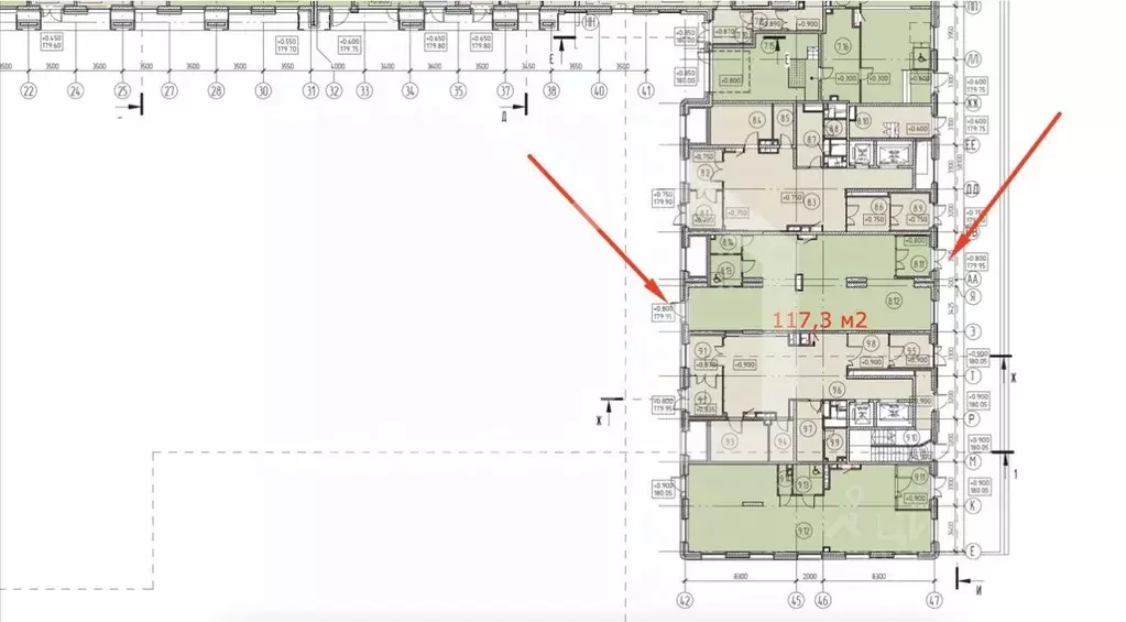 Помещение свободного назначения в Москва Мичуринский просп., вл30Б ... - Фото 2