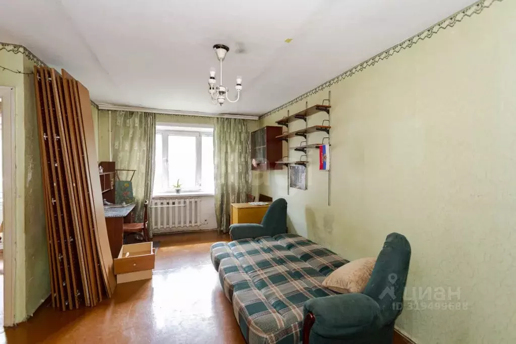 1-к кв. Кемеровская область, Новокузнецк ул. Циолковского, 36 (30.0 м) - Фото 0