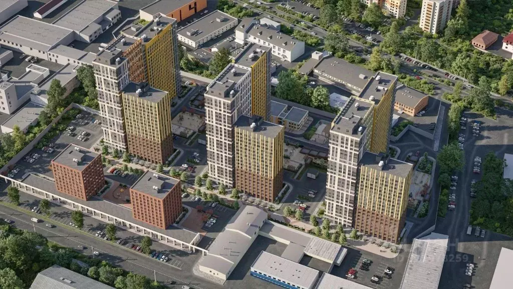 1-к кв. Рязанская область, Рязань ул. Чкалова (38.66 м) - Фото 1