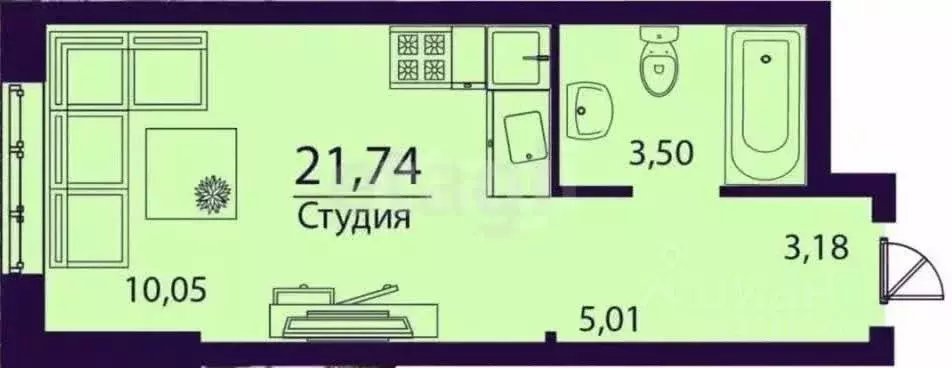 Студия Ульяновская область, Ульяновск ул. Народного учителя Латышева, ... - Фото 2