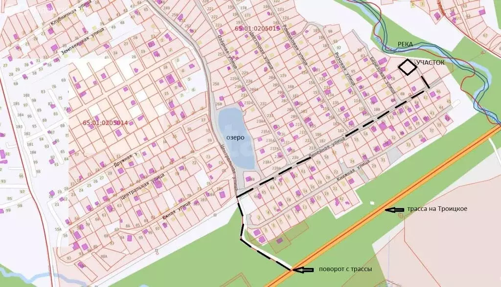 Участок в Южно-Сахалинск, СНТ Локомотив, Берёзовая улица (913 м) - Фото 2
