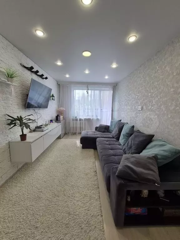 3-к. квартира, 60,3 м, 2/5 эт. - Фото 1
