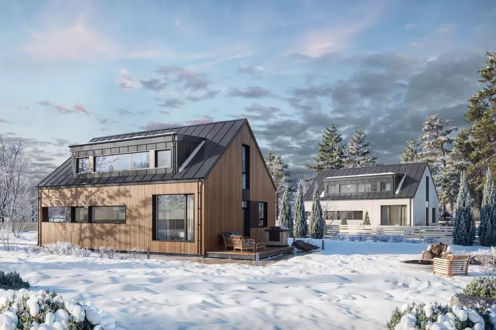 Коттедж в Ленинградская область, Всеволожский район, Морозовское ... - Фото 1