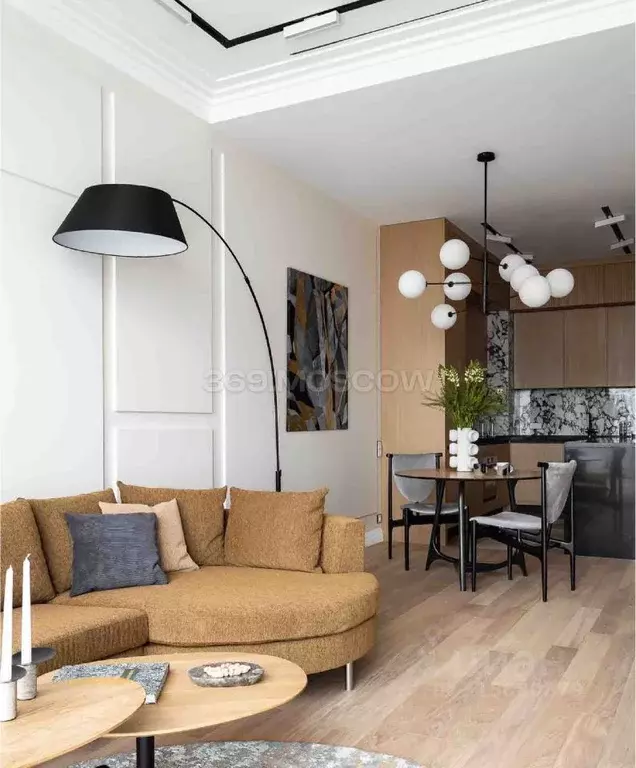 2-к кв. Москва 1-й Красногвардейский проезд, 22с1 (67.0 м) - Фото 1
