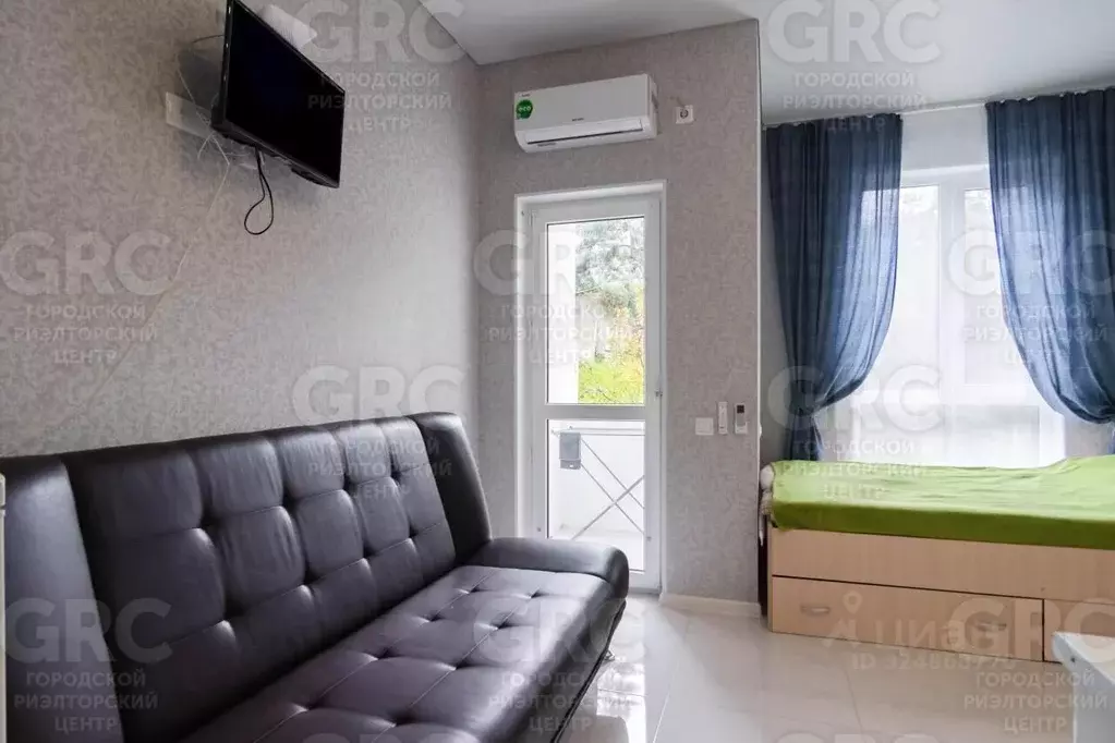 Студия Краснодарский край, Сочи Адлер жилрайон, пер. Фермерский, 2/1 ... - Фото 2