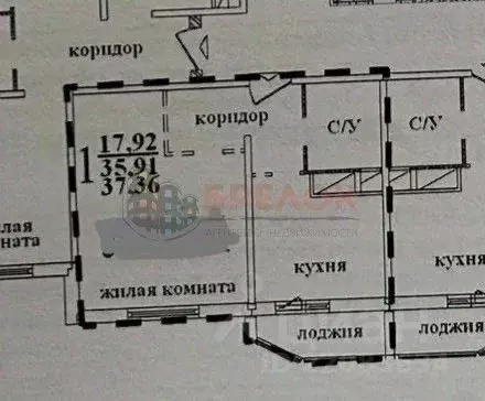 1-к кв. Ростовская область, Ростов-на-Дону просп. Маршала Жукова, 25 ... - Фото 2