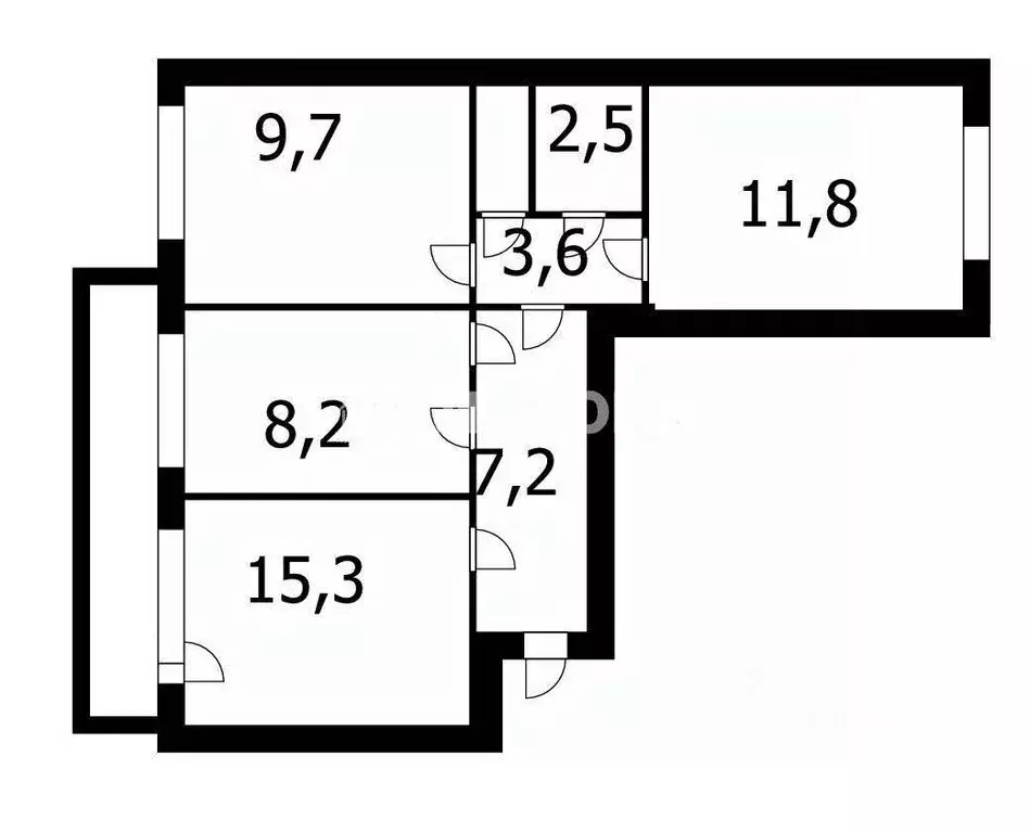 3-к кв. Кемеровская область, Кемерово Инициативная ул., 29А (58.9 м) - Фото 0
