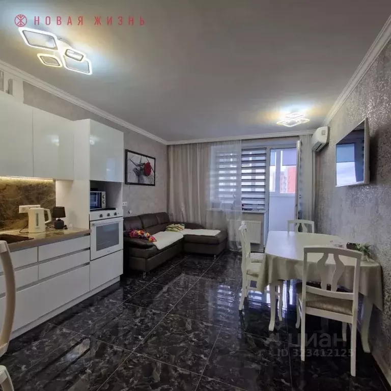 1-к кв. Самарская область, Самара бул. Засамарская Слобода, 5 (59.0 м) - Фото 1