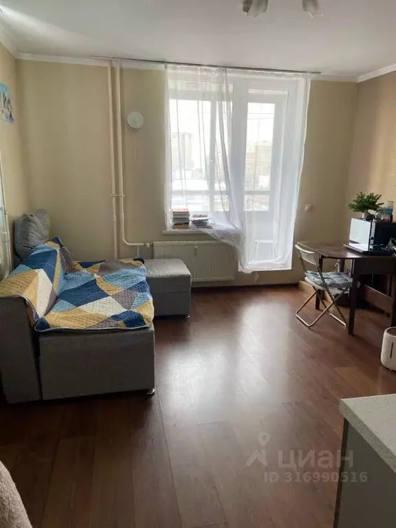 Студия Санкт-Петербург Лабораторный просп., 20к3 (25.0 м) - Фото 1