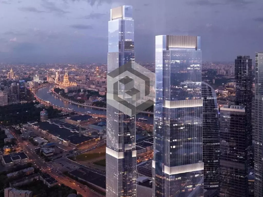 Офис в Москва 1-й Красногвардейский проезд, 22с2 (235 м) - Фото 2