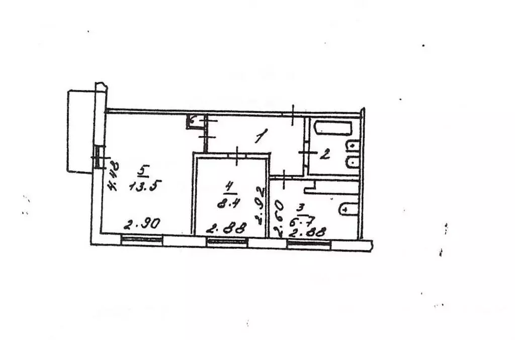 2-комнатная квартира: Нытва, проспект Ленина, 39 (38.4 м) - Фото 1