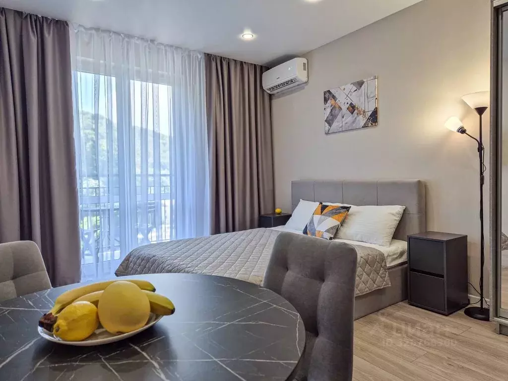 Студия Краснодарский край, Сочи ул. Искры, 88к8 (27.7 м) - Фото 0