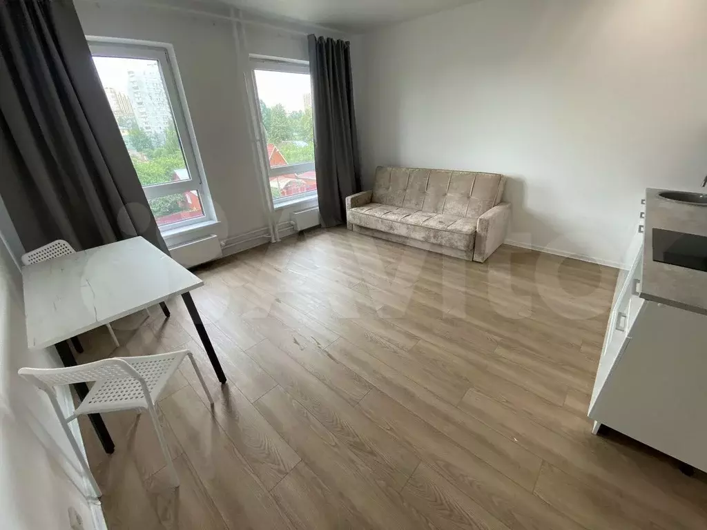 Квартира-студия, 25,1 м, 4/17 эт. - Фото 1