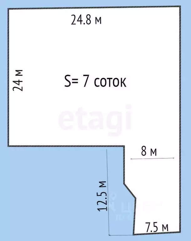 Участок в Краснодарский край, Горячий Ключ  (7.0 сот.) - Фото 1