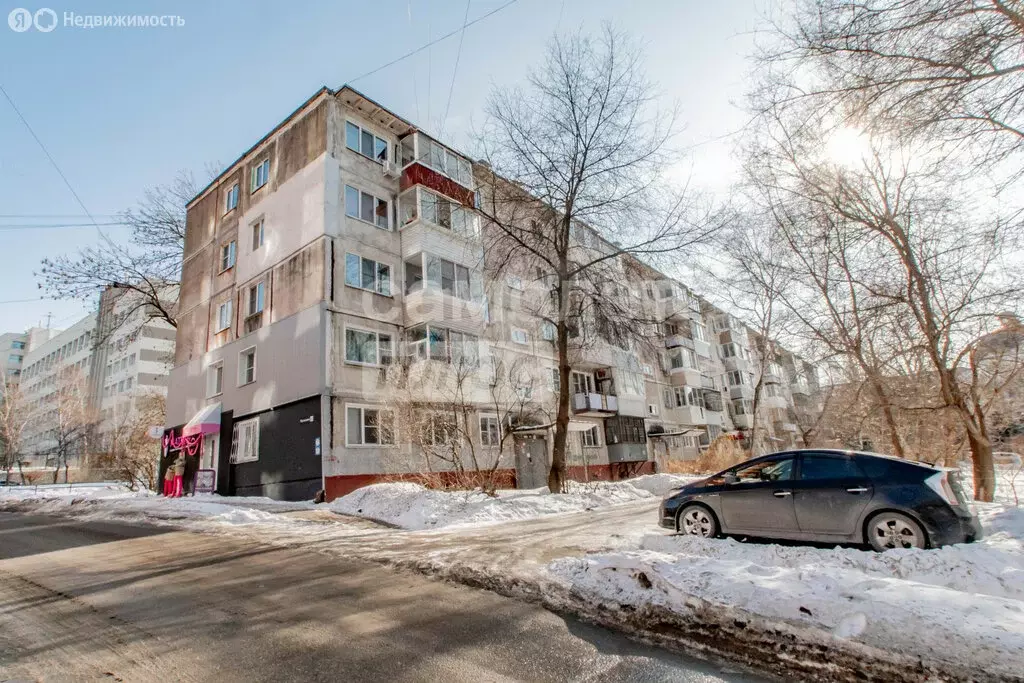 3-комнатная квартира: Хабаровск, улица Постышева, 23 (61 м) - Фото 1