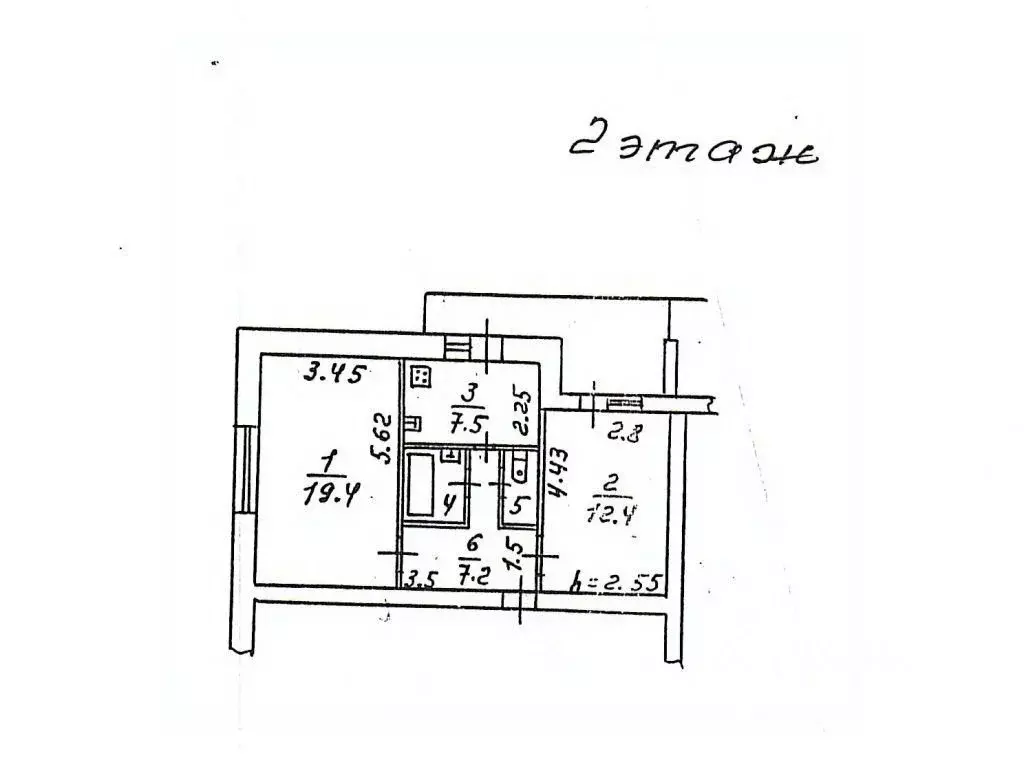 2-к кв. Ставропольский край, Предгорный муниципальный округ, пос. ... - Фото 2