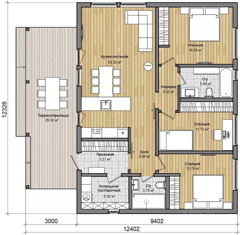 Дом в Ленинградская область, Всеволожский район, Колтушское городское ... - Фото 2