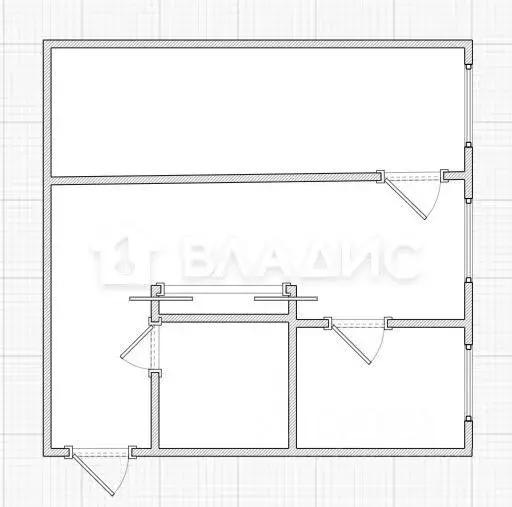 2-к кв. Пензенская область, Пенза ул. Попова, 12 (45.0 м) - Фото 2