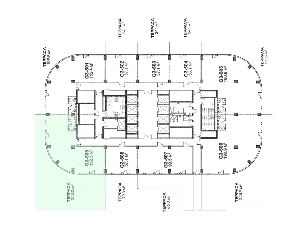 Офис в Москва Ходынский бул., 20А/2 (378 м) - Фото 1