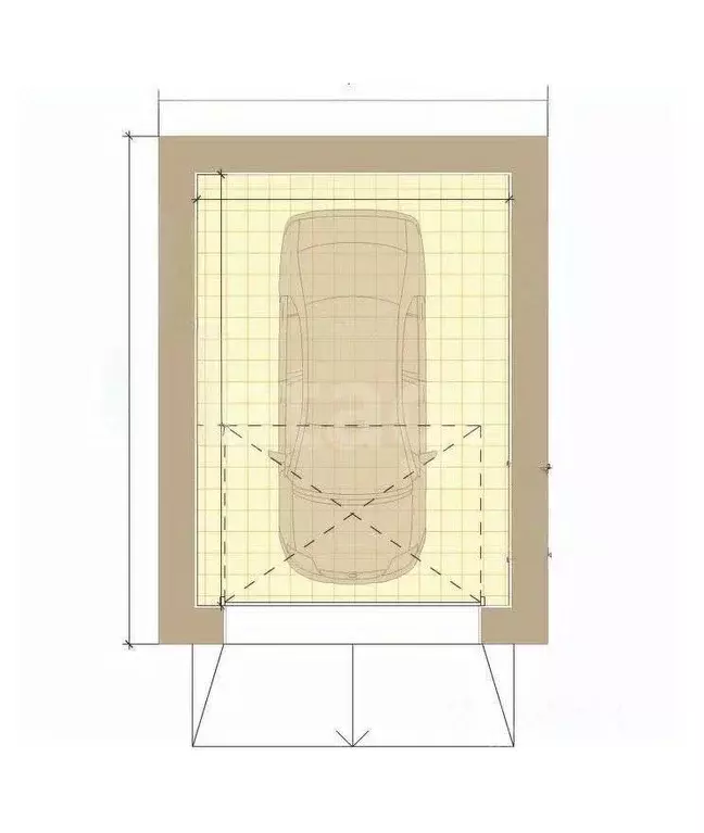 Гараж в Татарстан, Казань ГСК Вперед-2 тер., 201 (19 м) - Фото 2
