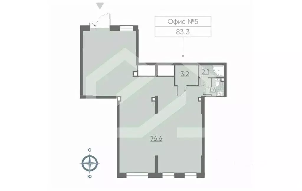 Помещение свободного назначения в Москва Производственная ул., 19к1 ... - Фото 2