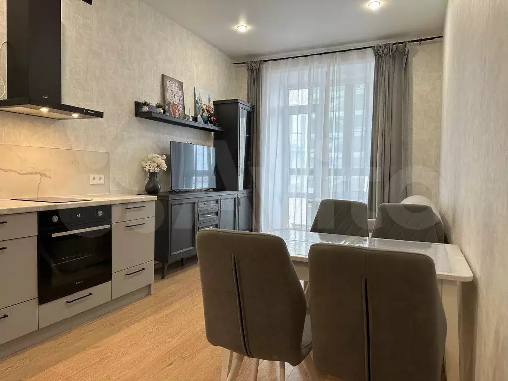 1-к. квартира, 37,5 м, 2/9 эт. - Фото 0
