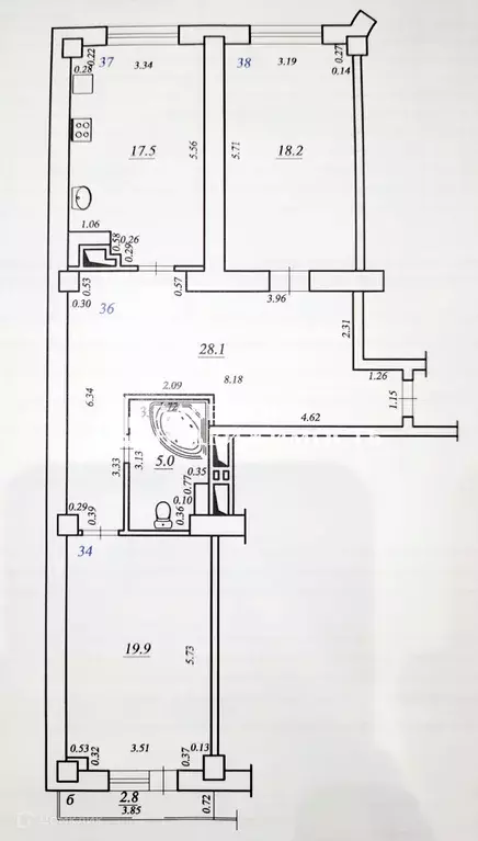 Продаётся 2-к квартира, 88.7 м - Фото 1