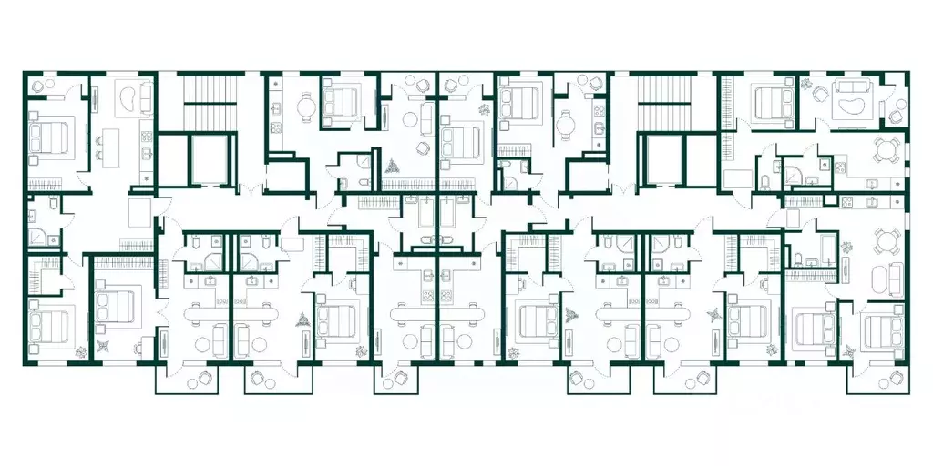 2-к кв. Дагестан, Дербент Новая История жилой комплекс (51.51 м) - Фото 2
