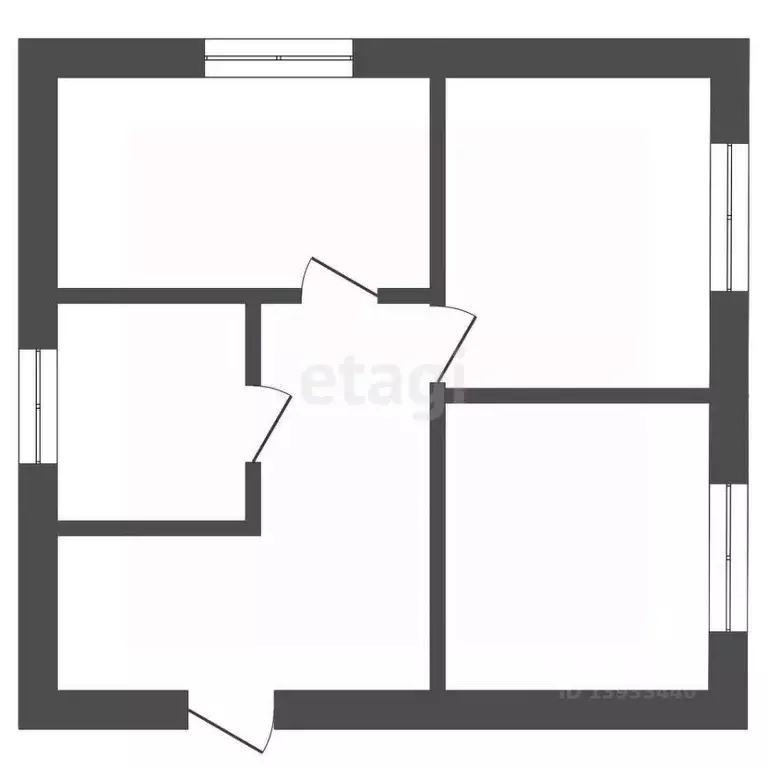 Дом в Тюменская область, Ярковский муниципальный округ, д. Аксарина ... - Фото 2