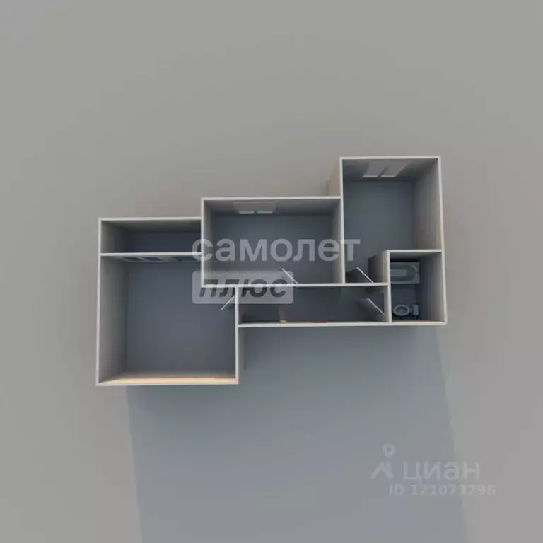 2-к кв. Пензенская область, Пенза ул. Чапаева, 97 (45.1 м) - Фото 2