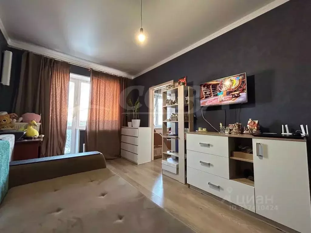 1-к кв. Курганская область, Курган Заозерный жилрайон, 16-й мкр, 10 ... - Фото 1