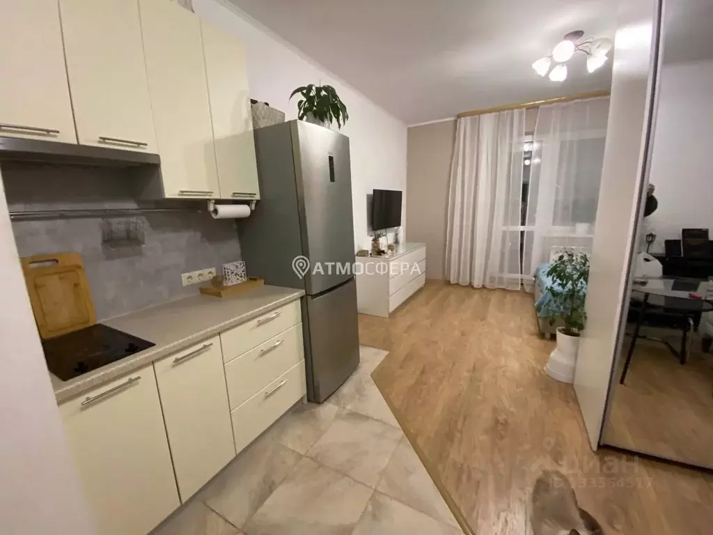 Студия Санкт-Петербург Ленинский просп., 114 (29.0 м) - Фото 1