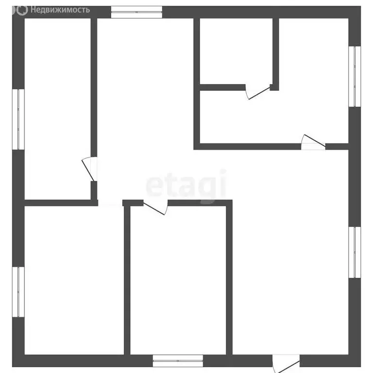 Дом в Ишимский район, деревня Синицына (112 м) - Фото 1