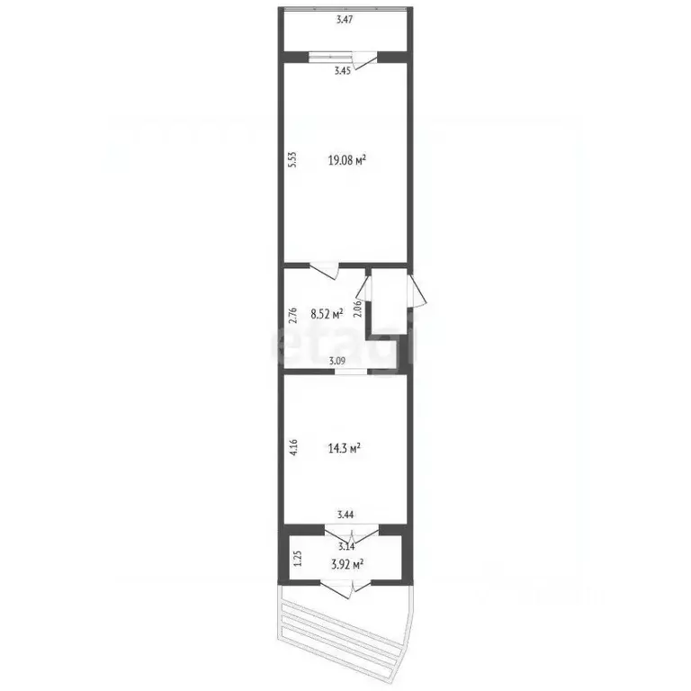 Торговая площадь в Мордовия, Саранск Лямбирское ш., 21 (51 м) - Фото 2