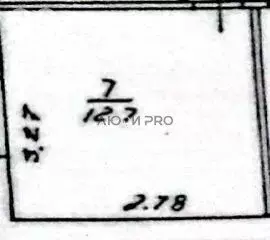 1к в 5-комнатной квартире (12.7 м) - Фото 2