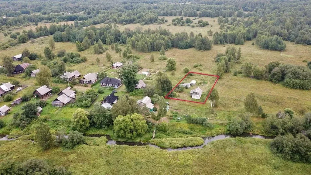 Дом в Ярославская область, Угличский район, Слободское с/пос, д. ... - Фото 1