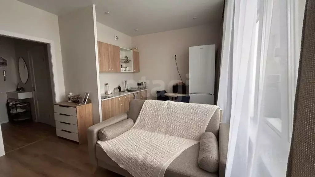 Студия Тюменская область, Тюменский муниципальный округ, д. Дударева ... - Фото 1