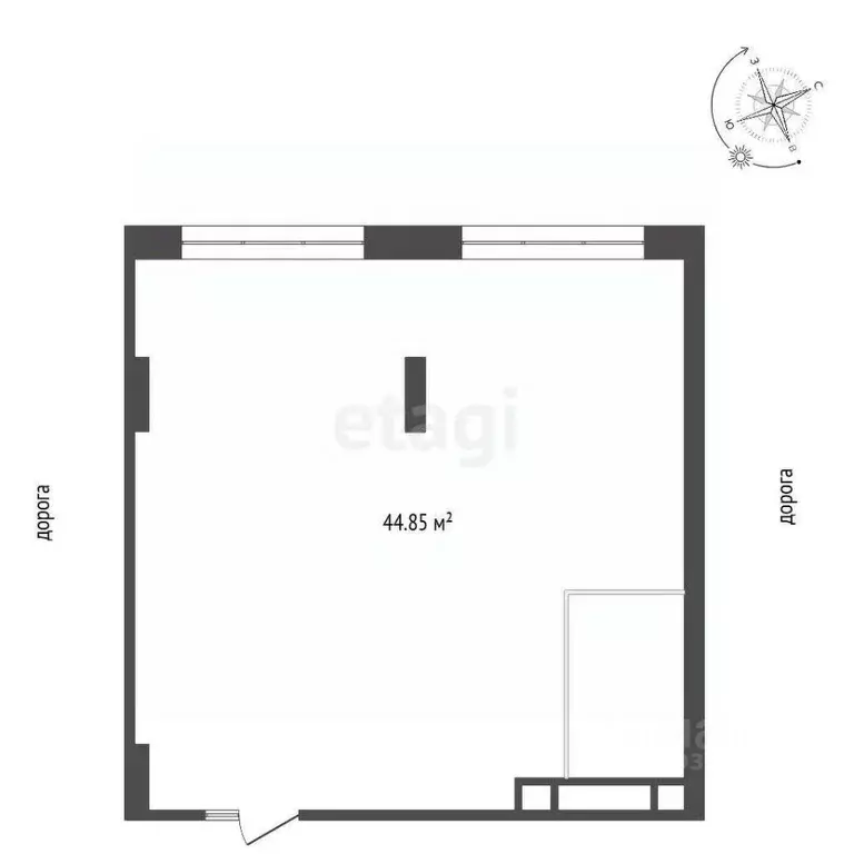 Помещение свободного назначения в Тюменская область, Тюмень ул. ... - Фото 2