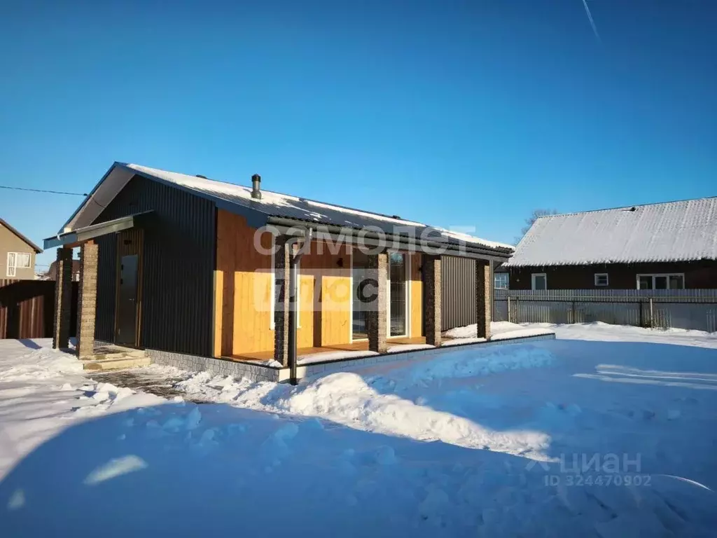 Дом в Новосибирская область, с. Новолуговое, Иня-2 СНТ 221 (80 м) - Фото 1