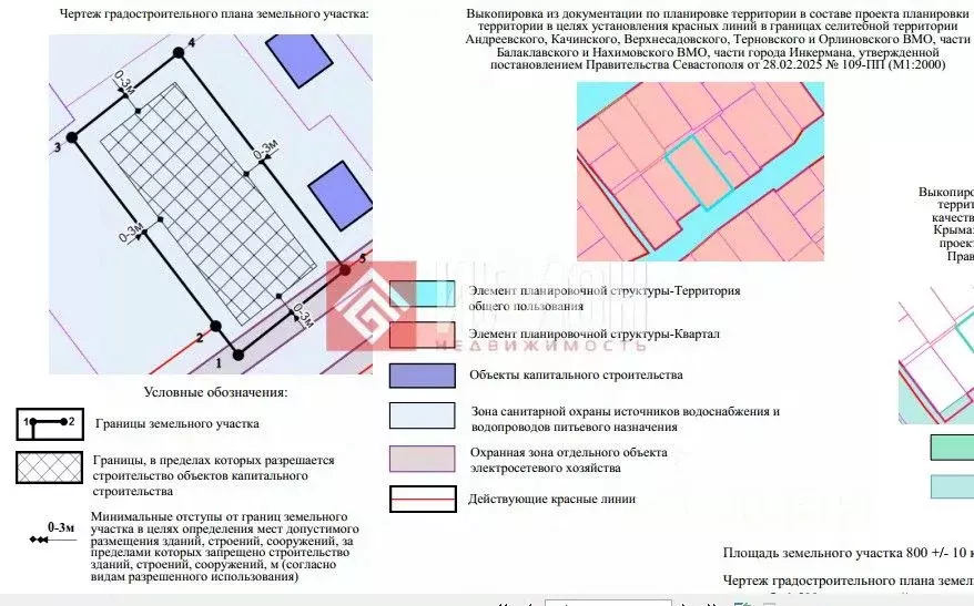 Участок в Севастополь с. Вишневое, ул. Дружбы (8.0 сот.) - Фото 2
