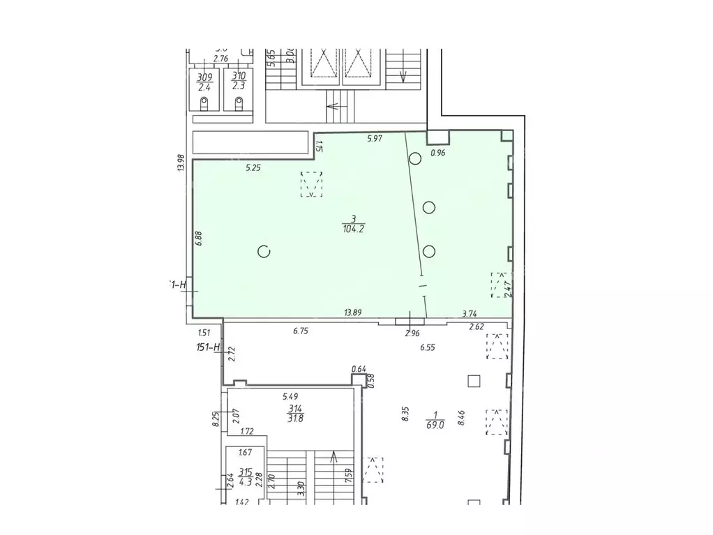 Офис в Санкт-Петербург Литейный просп., 26 (104 м) - Фото 2