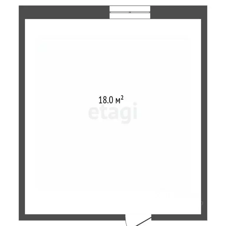 Комната Тюменская область, Тюмень ул. Республики, 214 (18.5 м) - Фото 1