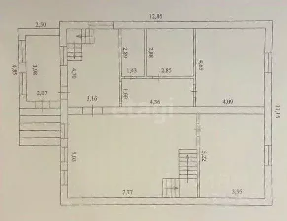 Дом в Курская область, Курск Парашютный пер., 3 (237 м) - Фото 1