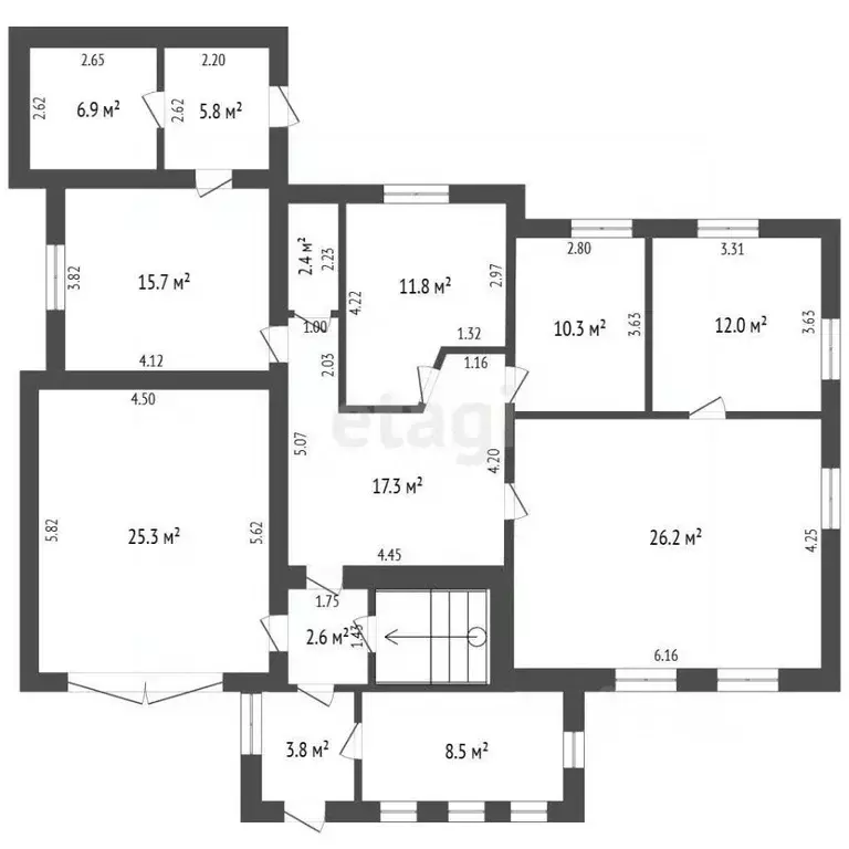Дом в Татарстан, Бугульма Озерная ул., 22 (100 м) - Фото 2