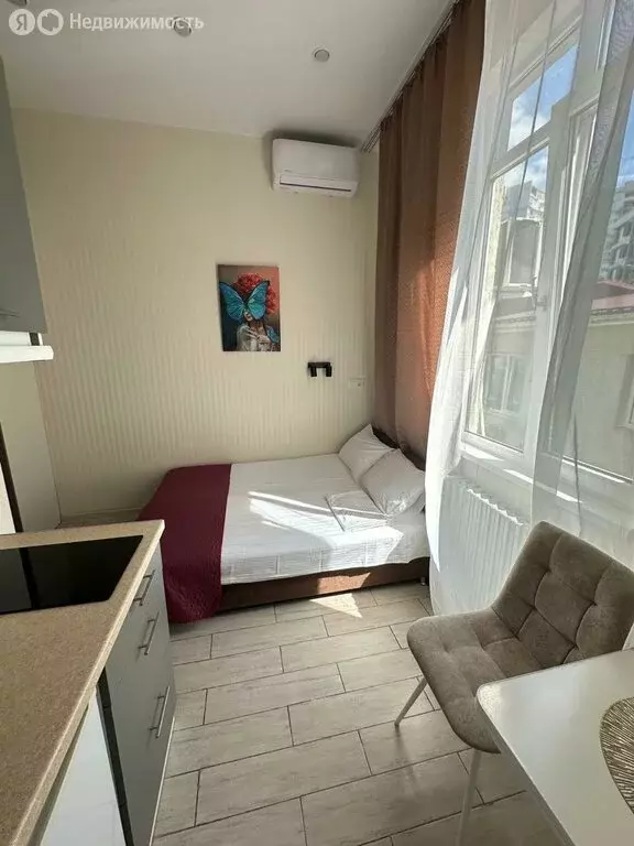 Квартира-студия: Сочи, микрорайон Светлана, Учительская улица, 7 (14 ... - Фото 1