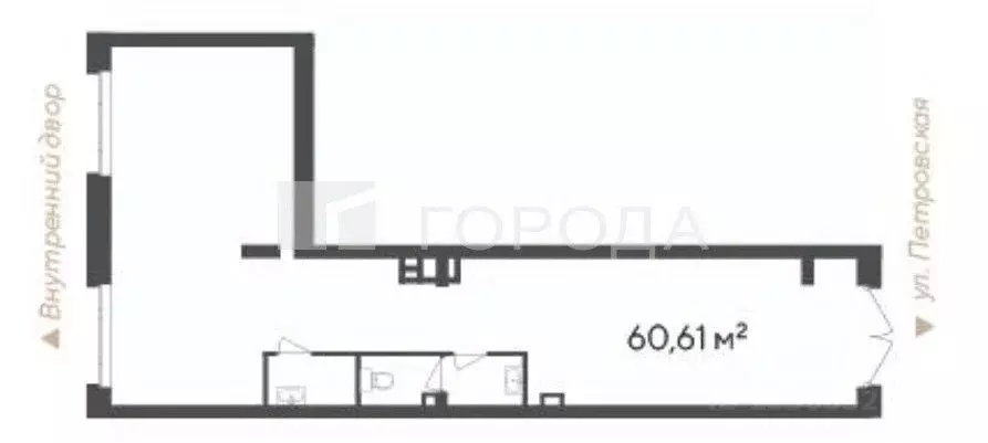 Офис в Новосибирская область, Новосибирск Кедровая ул., 79 (61 м) - Фото 2