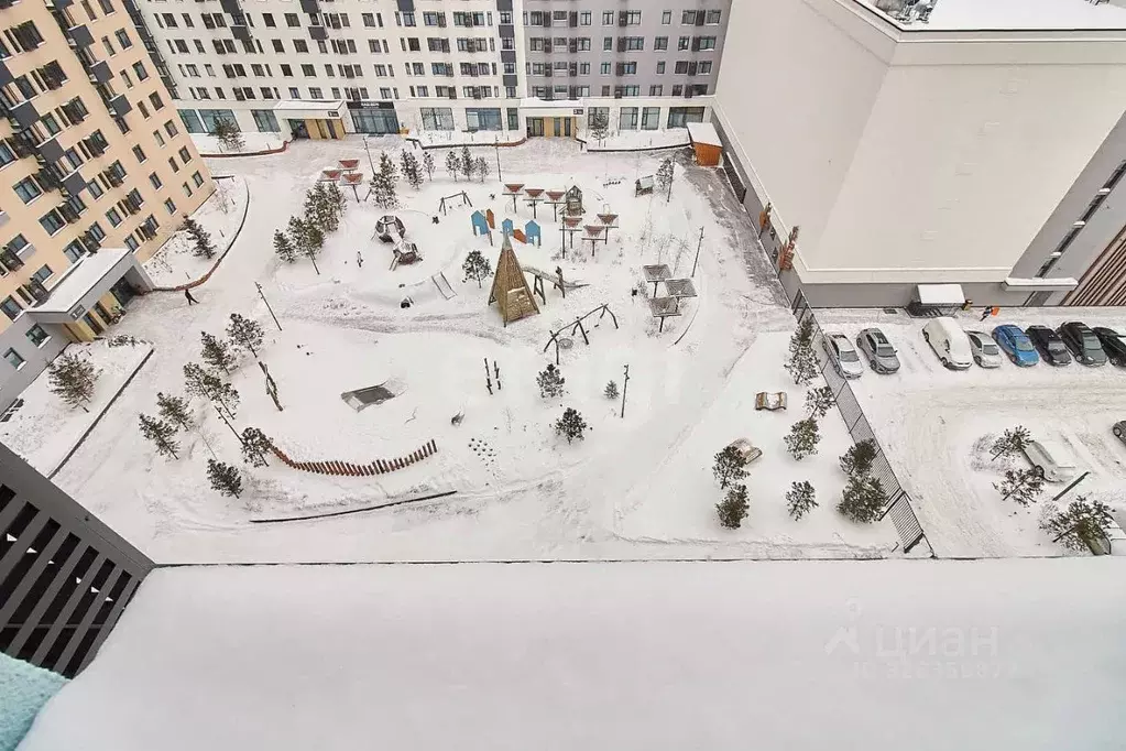 Студия Тюменская область, Тюмень Харьковская ул., 76 (27.3 м) - Фото 1